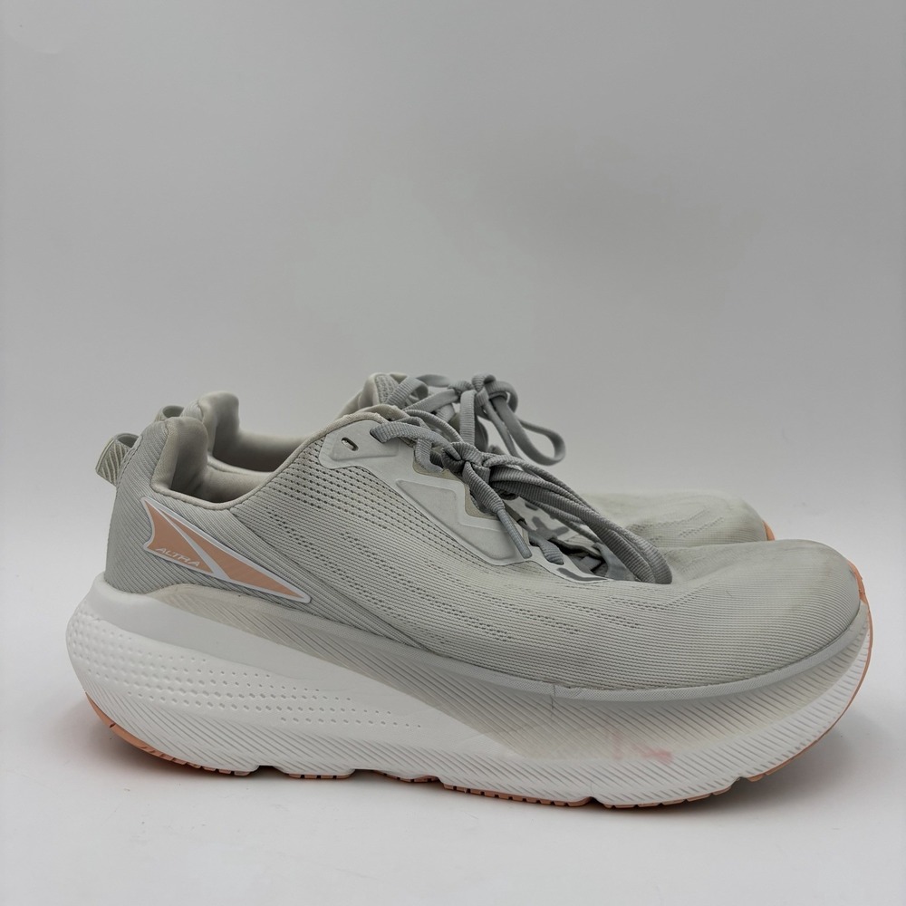 ALTRA FWD VIA Road Running Shoes Light Gray Womens Size 9.5 Athletic Sneaker